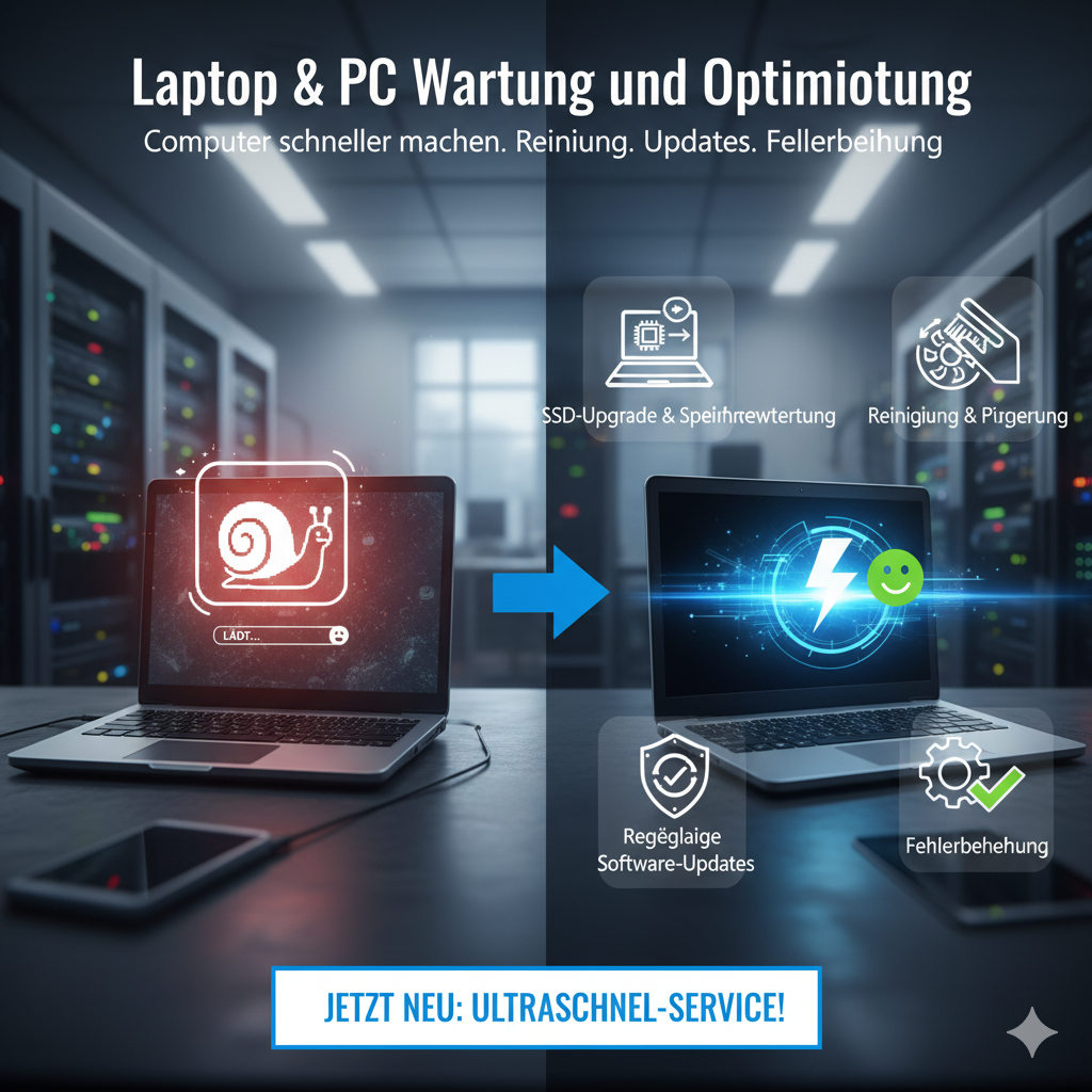 Laptop & PC Wartung und Optimierung: