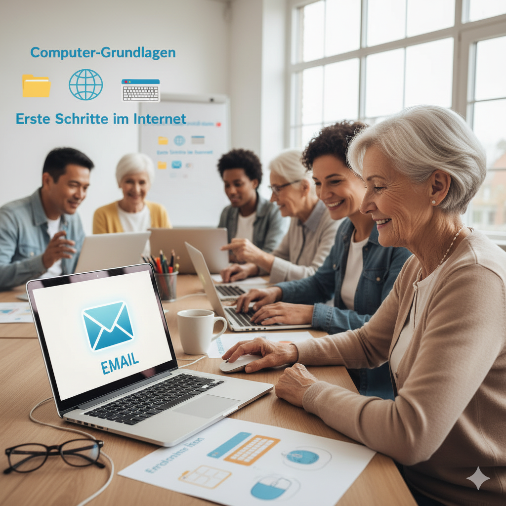 Computer-Grundlagen für Einsteiger & Senioren: